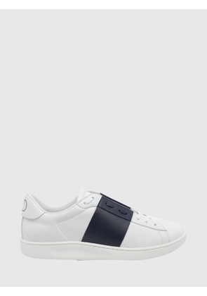 VALENTINO GARAVANI Open Calf Leather Sneakers with VLogo Signature