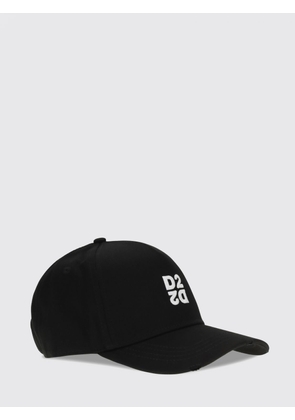 DSQUARED2 Cotton Baseball Cap with Embroidered Logo