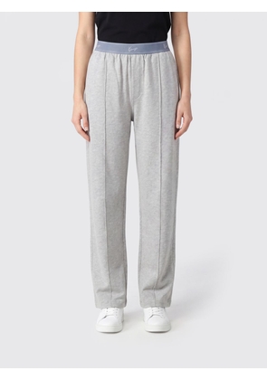 KENZO High-Waisted Straight-Leg Jogging Trousers in Cotton Jersey