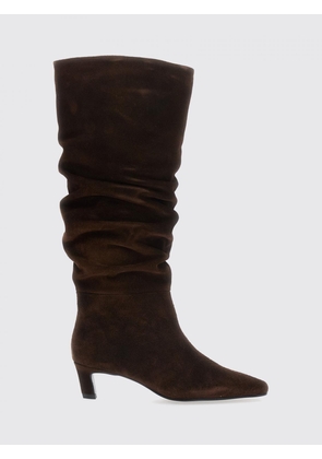 ALOHAS Flat Ankle Boot Woman color Brown