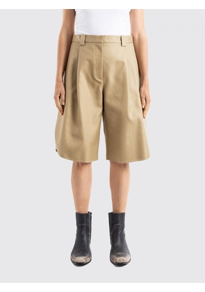 BALENCIAGA Mid-Rise Cotton Bermuda Shorts with Concealed Closure