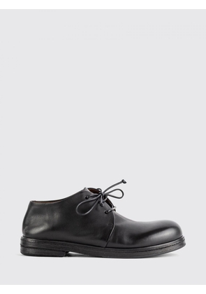 Marsèll Zucca Zeppa Leather Derby Shoes with Round Toe and Leather Sole