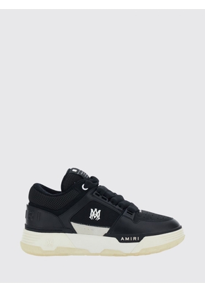 AMIRI MA-1 Leather and Mesh Sneakers with Monogram and Padded Ankle