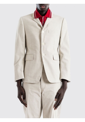 THOM BROWNE Single-Breasted Corduroy Blazer in Cotton with Three Buttons
