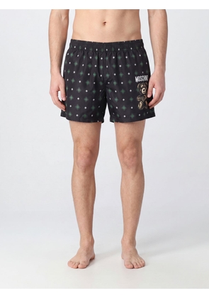 MOSCHINO COUTURE Monaco Polyester Swimming Shorts with Teddy Bear Print