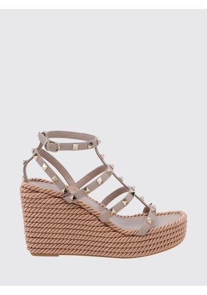 VALENTINO GARAVANI Wedge Shoes Woman color Blush Pink