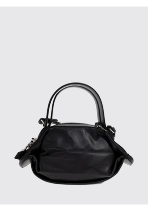 KENZO Kumo Mini Smooth Lambskin Leather Handbag with Double Handle