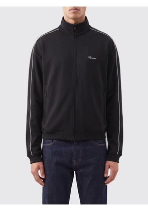 REPRESENT High-Neck Zip-Up Sweatshirt with Logo and Contrast Bands