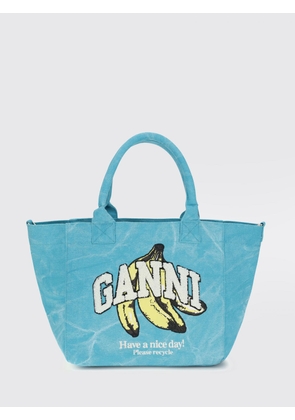 GANNI Shoulder Bag Woman color Blue