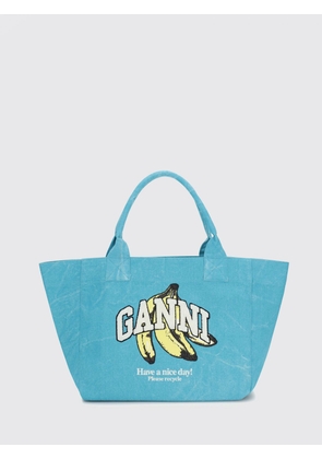 GANNI Shoulder Bag Woman color Blue