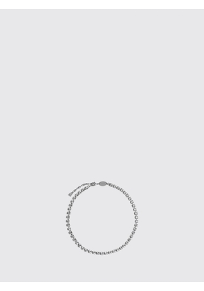 DSQUARED2 D2 Silver-Tone Metal Choker Necklace with Set Rhinestones