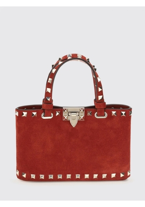 VALENTINO GARAVANI Rockstud Mini Handbag in Leather with Embroidery and Studs