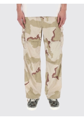 AMISH Para Wide-Leg Camouflage Print Cargo Trousers