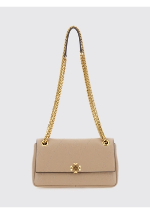 TORY BURCH Charlie Quilted Leather Mini Crossbody Bag with Double T Logo