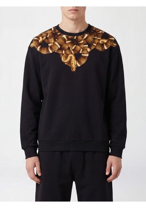 County of Milan Urban-Street Cotton Crew Neck Sweatshirt with Graphic Print