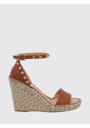 VALENTINO GARAVANI Wedge Shoes Woman color Brown