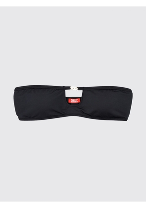 DIESEL Oval D Logo Polyamide Blend Bandeau Bra