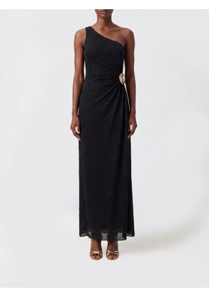 OSÉREE One-Shoulder Long Lurex Evening Gown