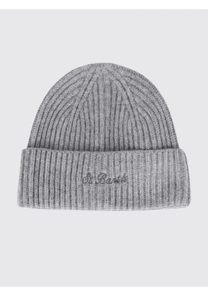 MC2 SAINT BARTH Ribbed Wool Beanie with Cuff and Embroidered Logo