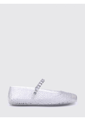 JIMMY CHOO Ballet Flat Woman color Transparent