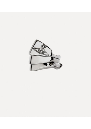 Vivienne Westwood Knuckleduster Ring Silver Unisex