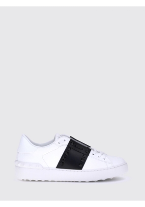 VALENTINO GARAVANI Rockstud Untitled Sneakers in Smooth Leather with Studs