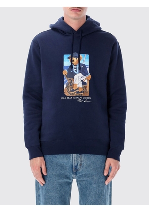 POLO RALPH LAUREN Cotton Hoodie with Polo Bear Print