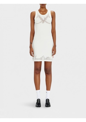DIESEL Slim Fit Sleeveless Cotton-Blend Mini Sheath Dress