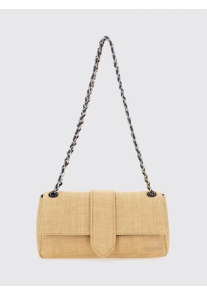 JACQUEMUS Le Bambino Chaîne Shoulder Bag with Chain Strap and Logo