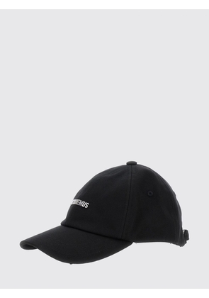 JACQUEMUS Gadjo Cotton Twill Baseball Cap with Metal Logo