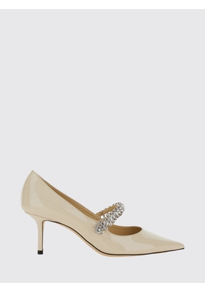 JIMMY CHOO Pump Woman color Cream