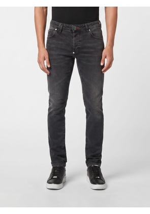 PHILIPP PLEIN Jeans Men color Black