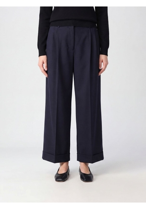 THE ROW Lior High-Waisted Wide-Leg Wool Palazzo Trousers