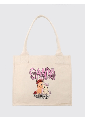 GANNI Crossbody Bag Woman color White