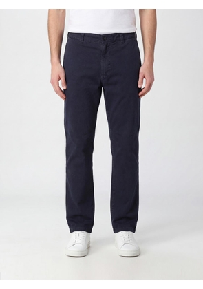 STONE ISLAND Slim Fit Stretch Cotton Trousers with Belt Loops and Slant Pockets