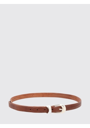 OUR LEGACY Grained Leather Belt with Pin Buckle