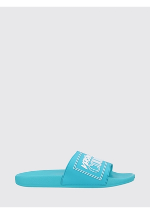 VERSACE JEANS COUTURE Sandals Men color Gnawed Blue