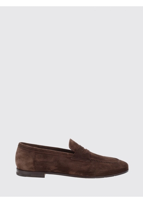 PREMIATA Suede Penny Loafers with Leather Sole
