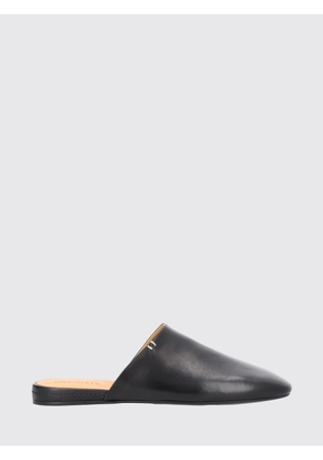 PREMIATA Smooth Calf Leather Mules with Rounded Toe and Open Heel