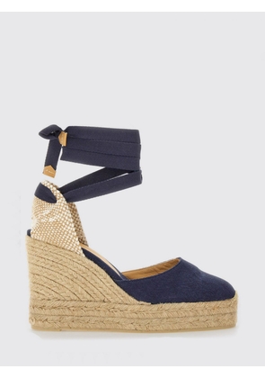CASTAÑER Espadrille Woman color Gnawed Blue