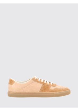 COMMON PROJECTS Two-Tone Nappa and Suede Low-Top Sneakers
