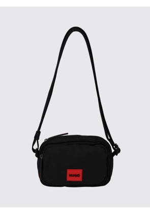 HUGO Ethon 3.0 Recycled Nylon Crossbody Bag with Logo Patch