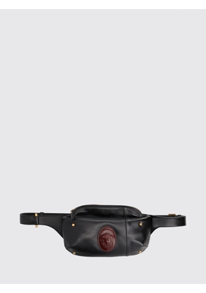 VERSACE Lou Nappa Leather Crossbody Bag with Medusa Logo and Studs