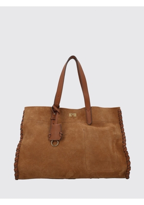 ANYA HINDMARCH Mortimer Large Woven Suede Tote Bag