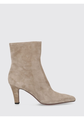PARIS TEXAS Belle Suede Ankle Boots with Stiletto Heel