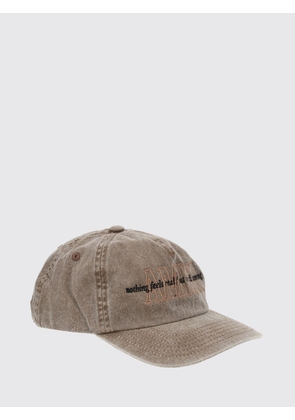 AMISH Cotton Denim Baseball Cap with Embroidered Logo and Slogan