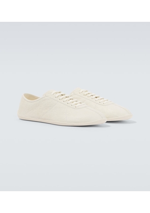 The Row Clement leather sneakers
