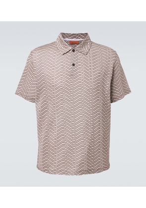 Missoni Wave bowling shirt