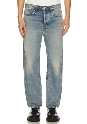 FRAME The Straight Jean in Kinetic - Blue. Size 31 (also in 30, 34, 36).