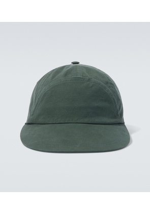 The Row Wald cotton and cashmere baseball cap
